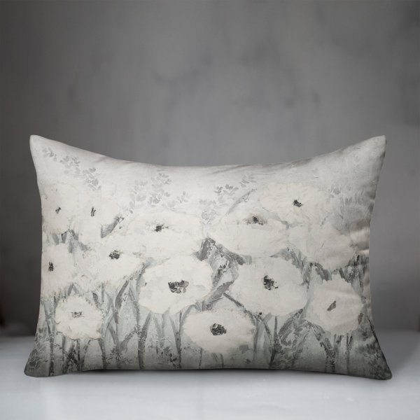 Winston Porter Jocylin Floral Throw Pillow Wayfair